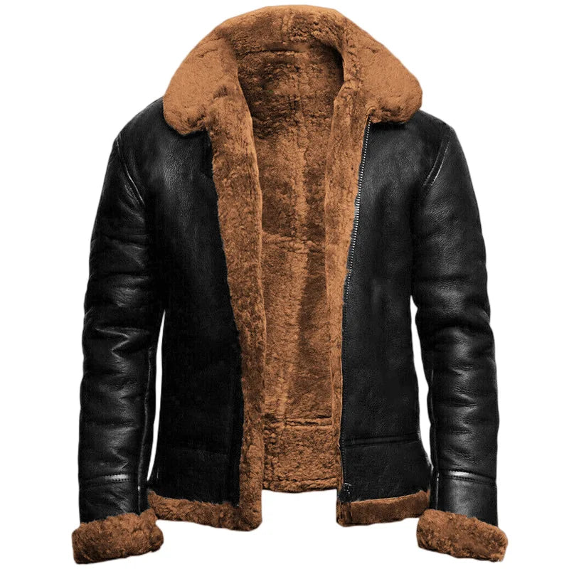 Firelight Leather Coat