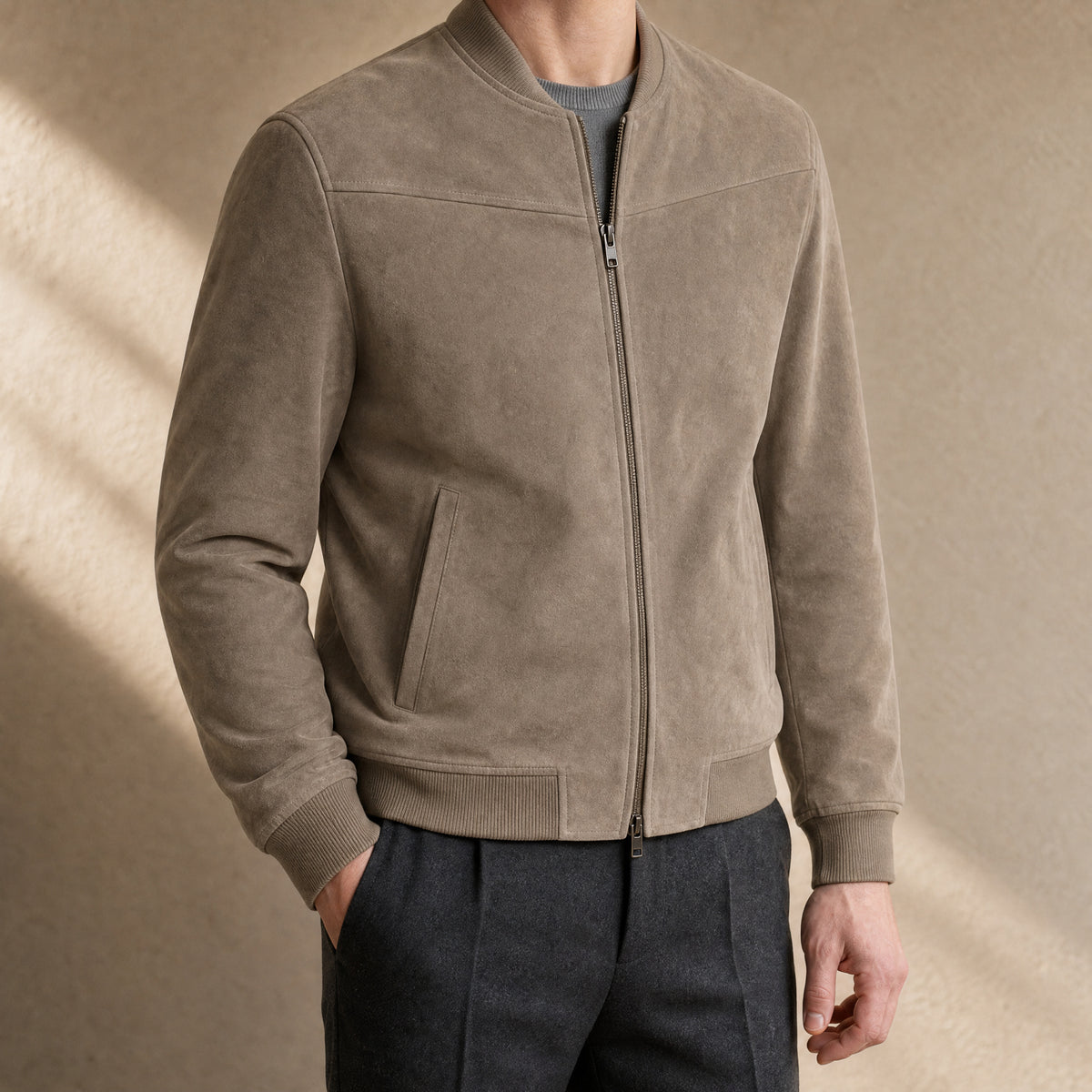 Berg Everyday Bomber Jacket in Brown
