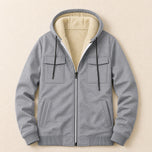 Bog Hooded Soft-Shell Jacket in Gray