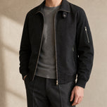 Bora Bomber Jacket in Black