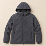 Briar Fleece-Lined Hooded Jacket in Gray