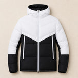 Carr Hooded Puffer Jacket in White