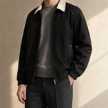 Chalk Classic Bomber Jacket in Black