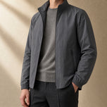 Cinder Lightweight Windbreaker Jacket in Gray