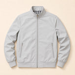 Clearing Stand-Collar Bomber Jacket in Gray