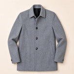 Dawn Wool-Blend Overcoat in Gray