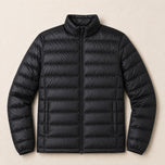 Driftwood Puffer Jacket in Black