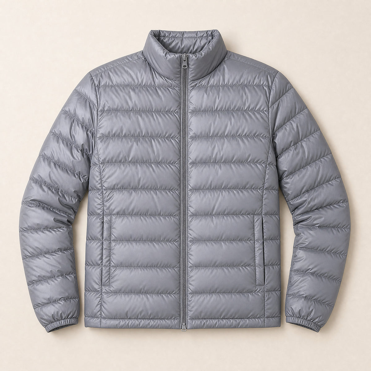 Driftwood Puffer Jacket in Gray
