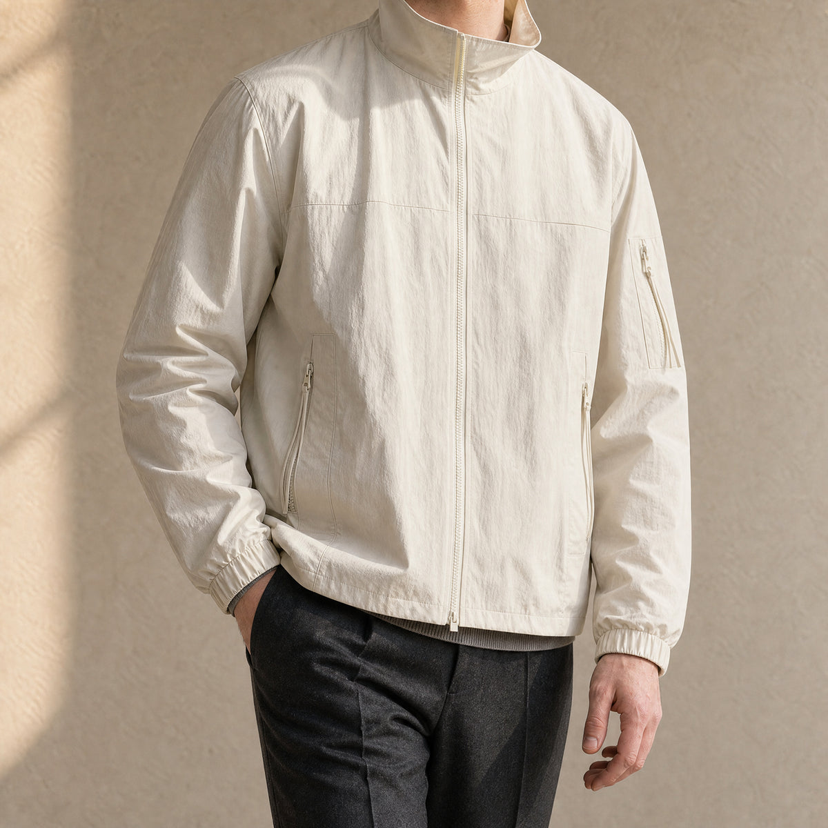 Drumlin Lightweight Work Jacket in Beige