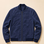 Floe Everyday Bomber Jacket in Navy Blue