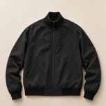 Glimmer Bomber Jacket in Black