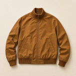 Glimmer Bomber Jacket in Brown