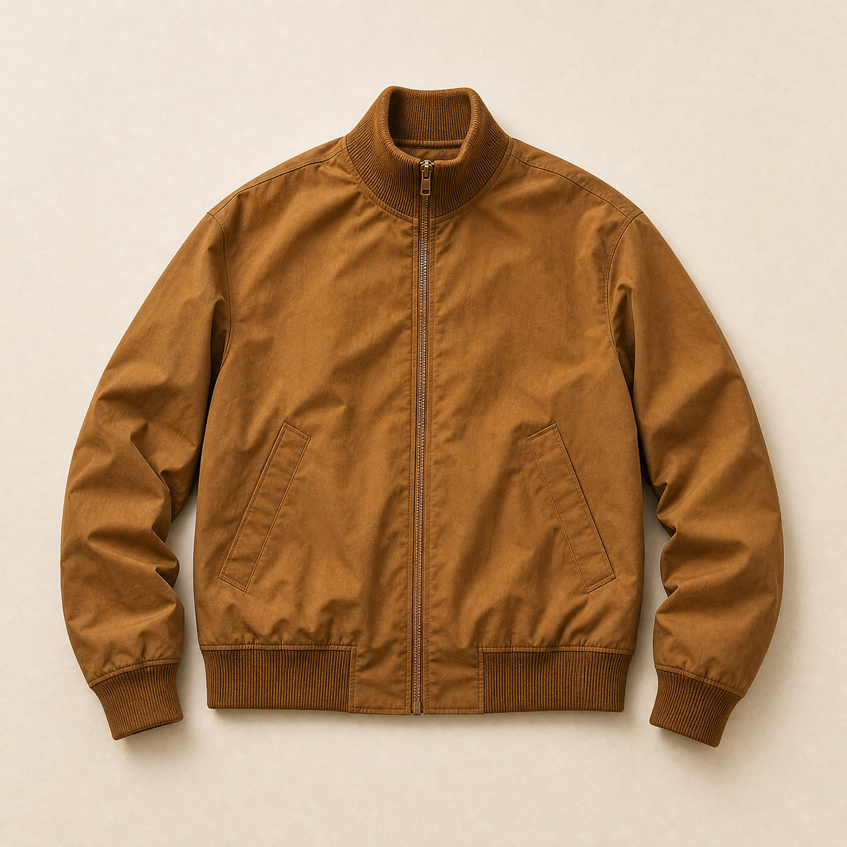 Glimmer Bomber Jacket in Brown