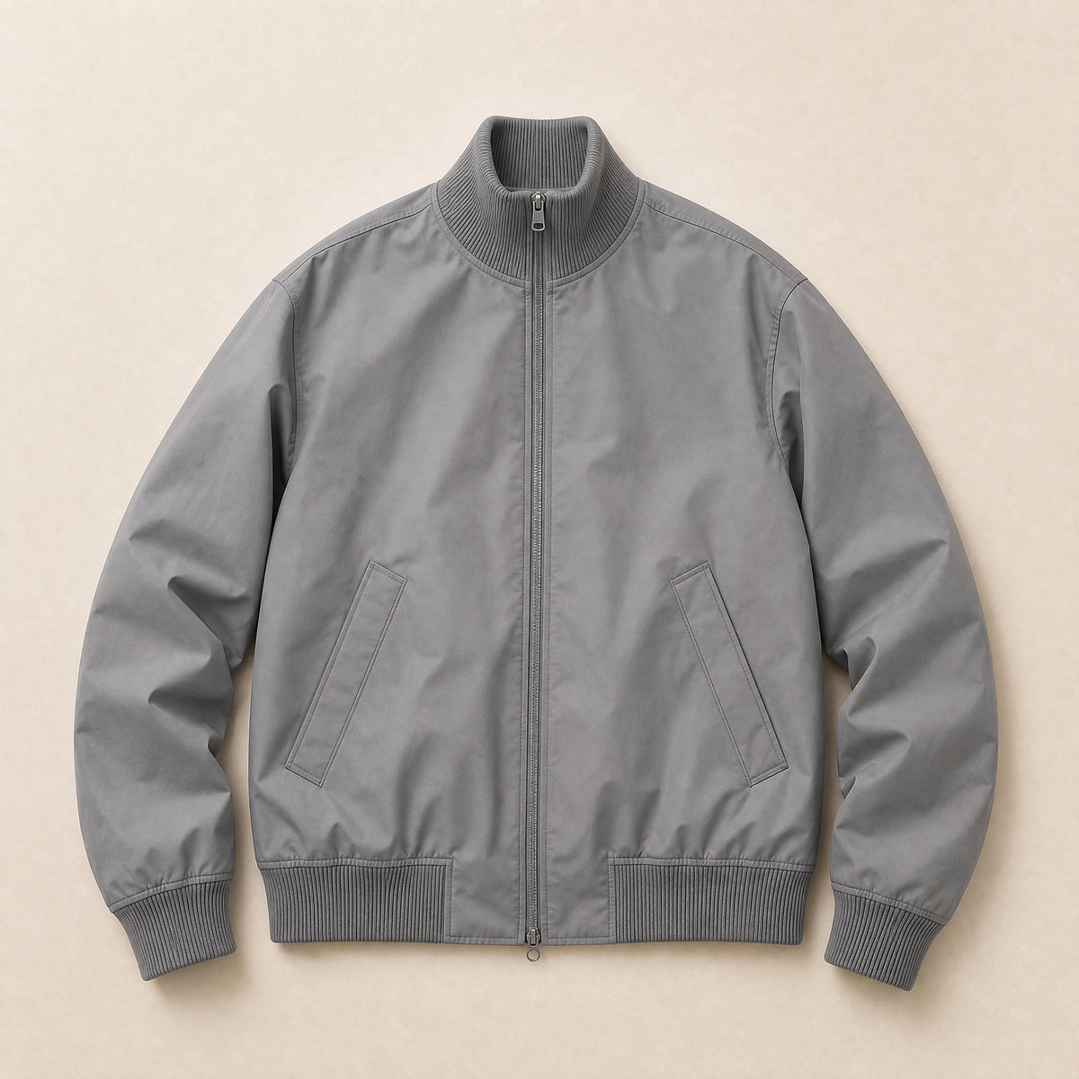 Glimmer Bomber Jacket in Gray