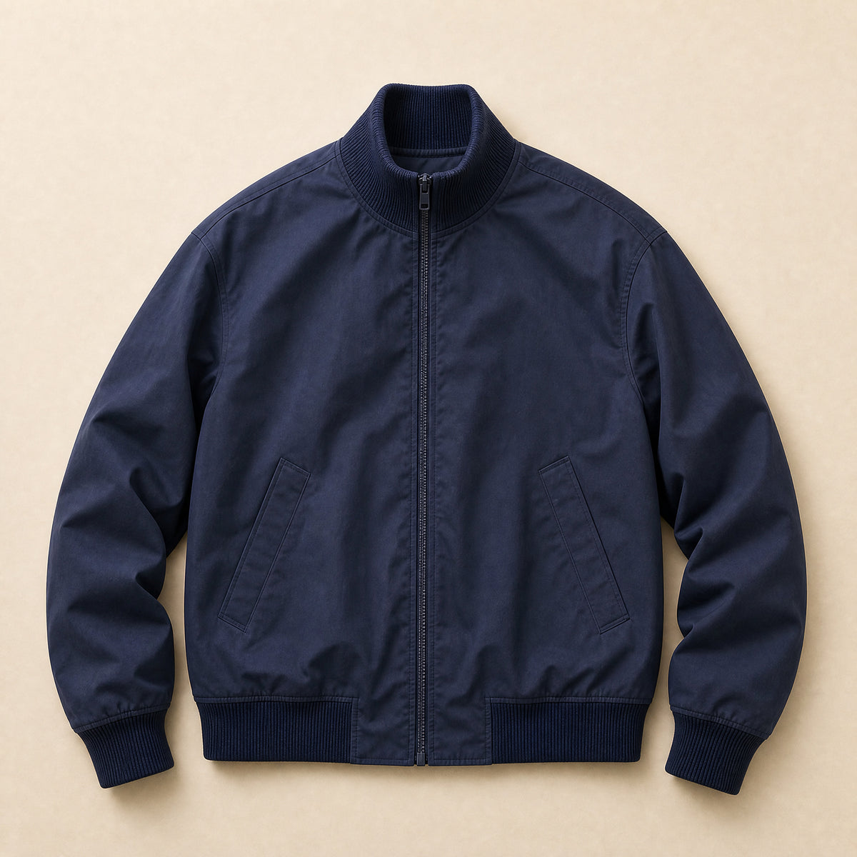 Glimmer Bomber Jacket in Navy