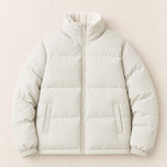 Gorse Boxy Puffer Jacket in White