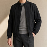Harrier Classic Bomber Jacket in Black