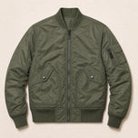 Heron MA-1 Bomber Jacket in Green