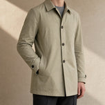 Hoarfrost Classic Trench Coat in Khaki