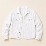 Hurst Oversized Denim Jacket in White