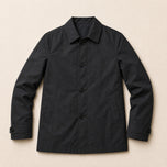Icecap Classic Trench Coat in Black
