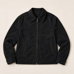 Kelp Suede Jacket in Black