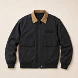 Laurel Retro Pilot Jacket in Black