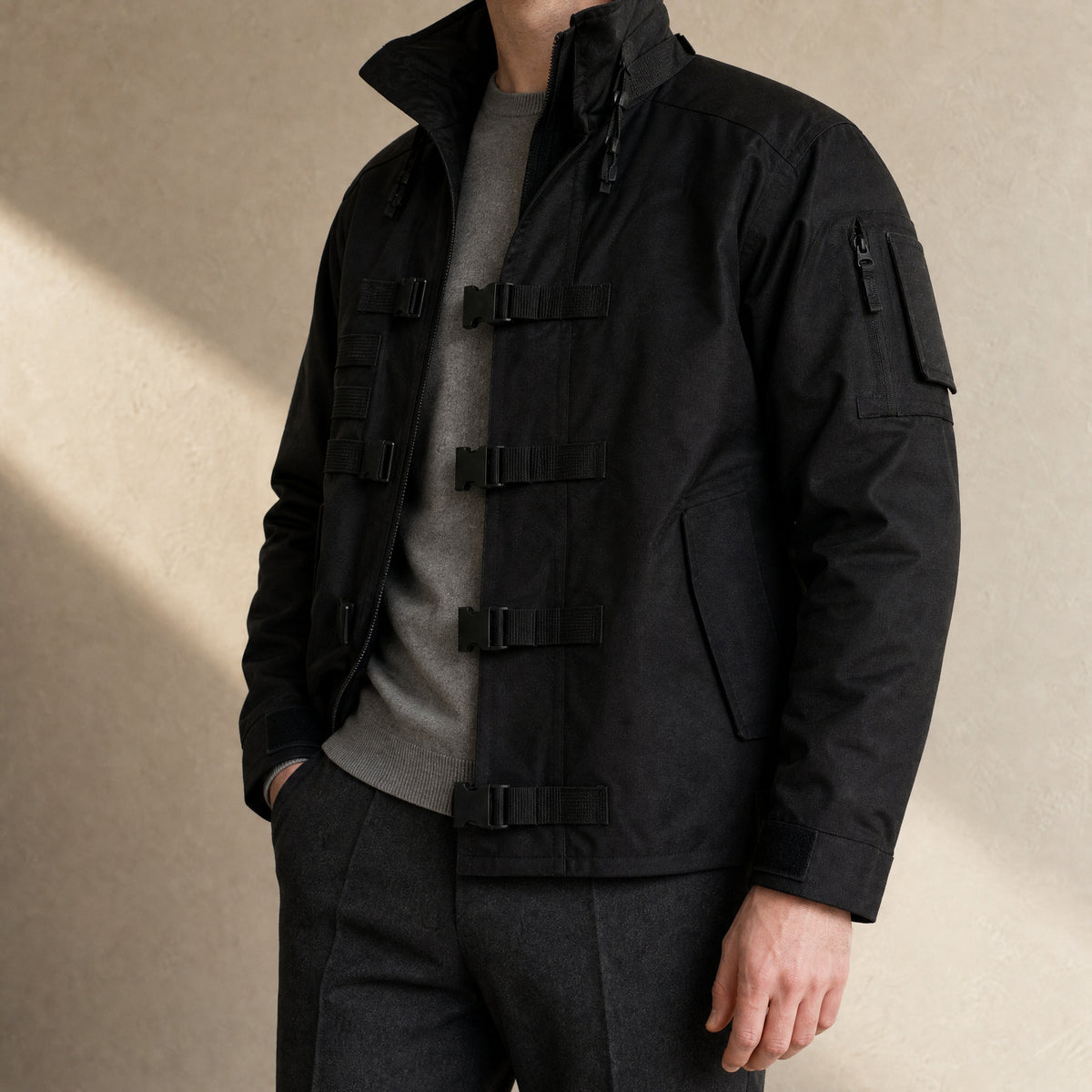 Lode Tactical Field Jacket in Black