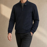 Mesa Harrington Jacket in Navy Blue