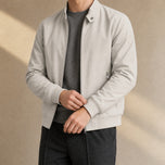 Mesa Harrington Jacket in Off-White