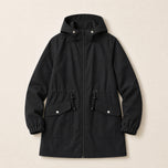 Mist Mid-Length Parka in Black