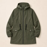 Mist Mid-Length Parka in Green