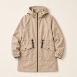 Mist Mid-Length Parka in Khaki
