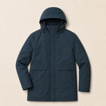Nightfall Hooded Parka in Blue