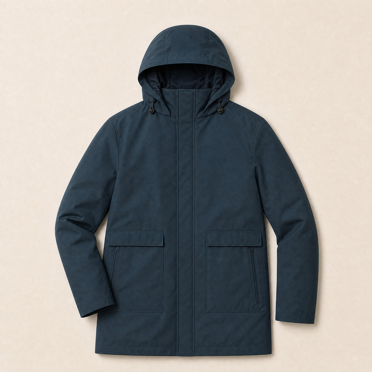Nightfall Hooded Parka in Blue