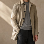 Orchard Insulated Mac Coat in Khaki