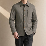 Plateau Casual Field Jacket in Dark Khaki