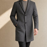Rapids Wool-Blend Overcoat in Gray