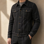 Reed Classic Denim Jacket in Black