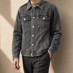 Reed Classic Denim Jacket in Gray