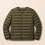 Rivulet Lightweight Puffer Jacket in Army Green