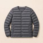 Rivulet Lightweight Puffer Jacket in Gray