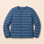 Rivulet Lightweight Puffer Jacket in Haze Blue