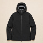 Saddle Hard-Shell Jacket in Black