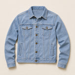 Sedge Classic Denim Jacket in Light Blue