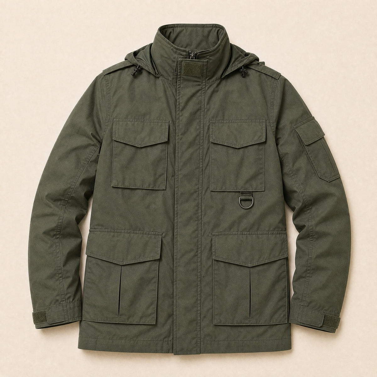 Shoreline Utility Field Jacket in Army Green