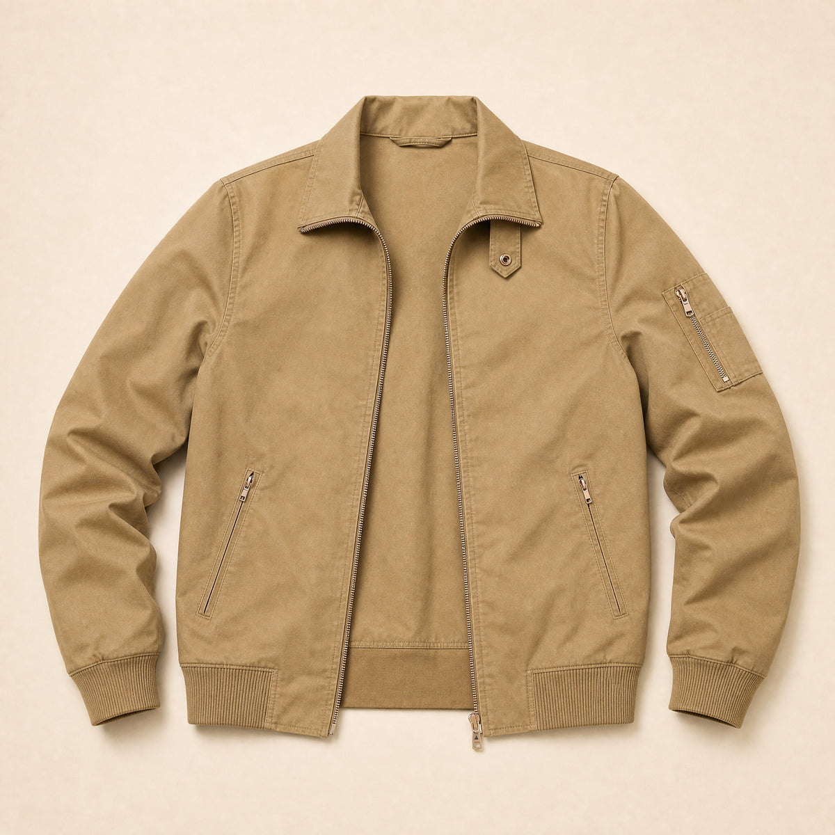 Sirocco Bomber Jacket in Khaki