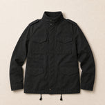 Skyline Multi-Pocket Field Jacket in Black