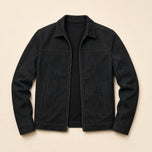 Southerly Leather Casual Jacket in Black