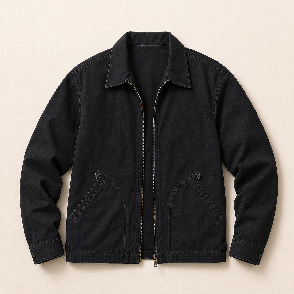 Tableland Work Jacket in Black